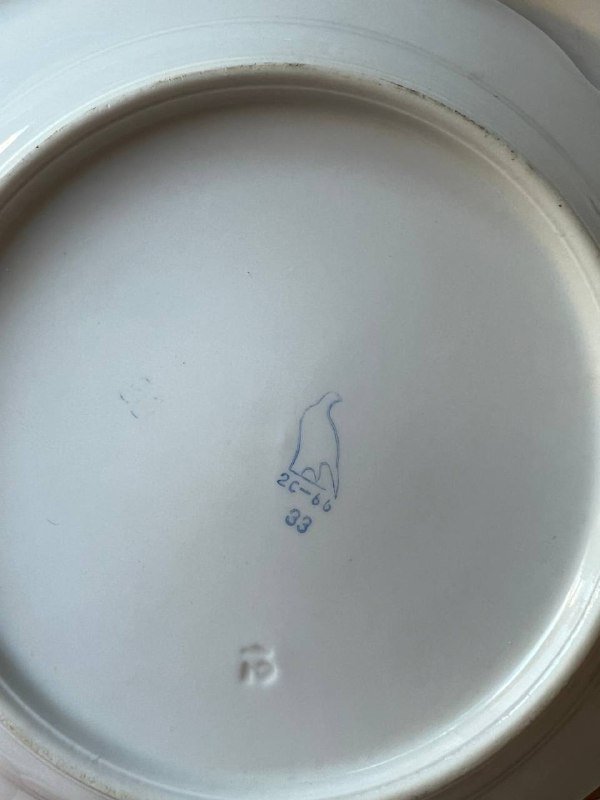 Столовые тарелки набор 6 шт большие, маленькие 2