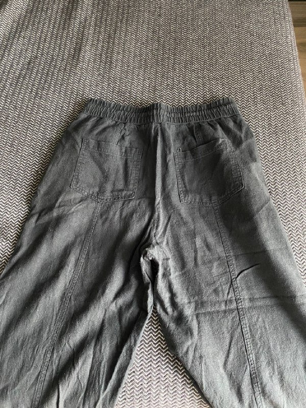 Льняные штаны Zara размер S 5