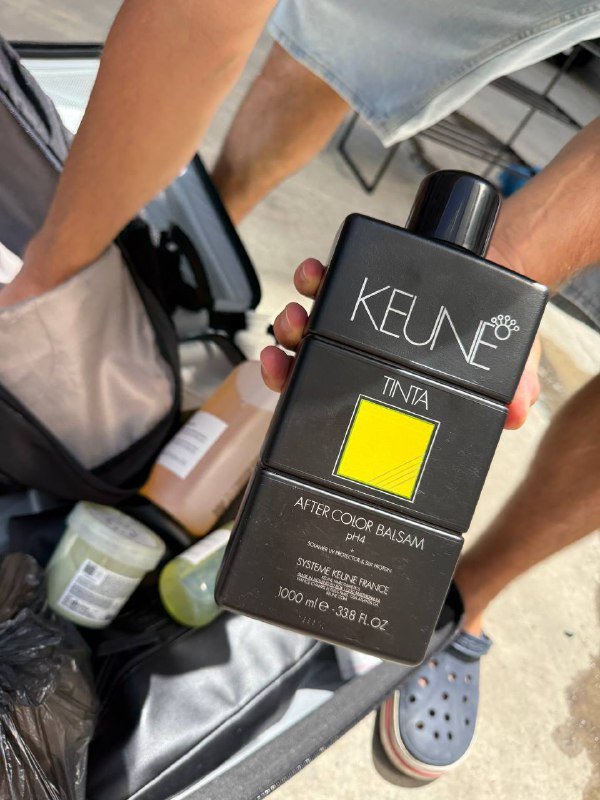 Кондиционер и шампунь Keune Tinta и Care