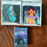 Настольные детективные игры Exit, Meiro, Призрак, Букет, Шерлок 3