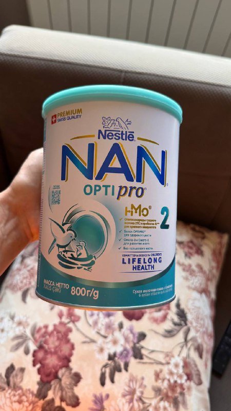Детская смесь Nan Opti Pro 2 с 6 месяцев