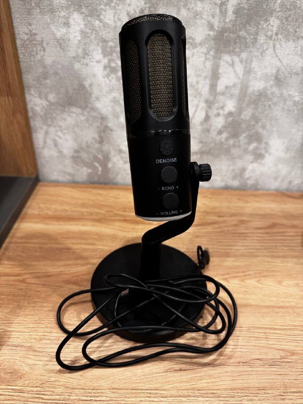 Микрофон, клавиатура, вертикальная мышь Delux M618XSD