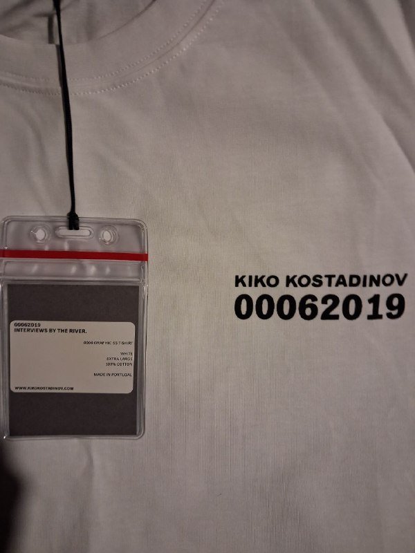 Футболка Kiko Kostadinov Interviews by the River 5
