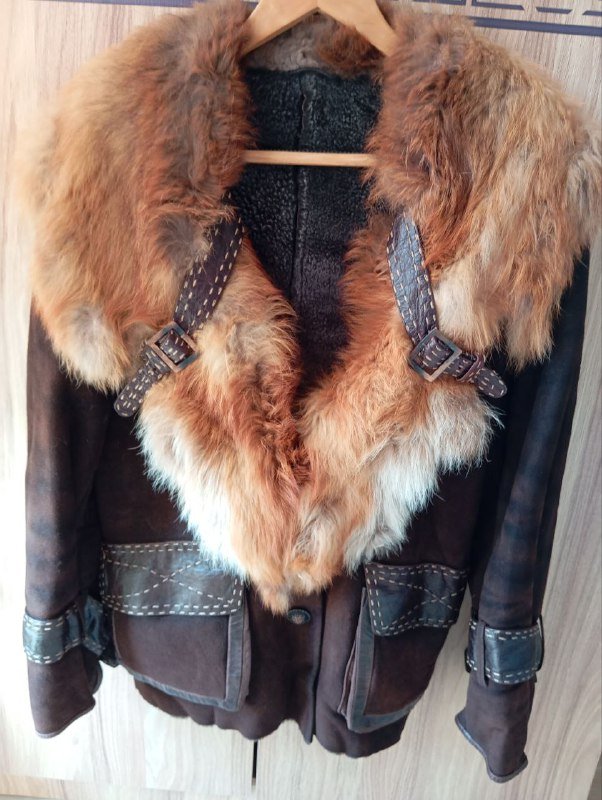 Брендовая куртка из натуральной замши