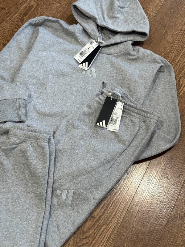 Мужской костюм на флисе Adidas 2