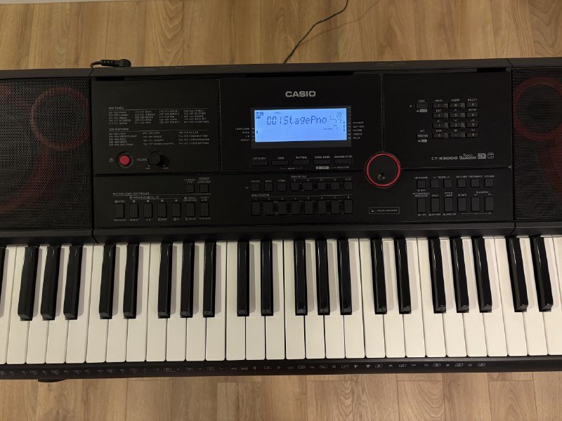 Синтезатор Casio CTX-3000 с подставкой Quik Lok 2