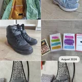 Книги, ботинки, кроссовки, куртка, корсет 5
