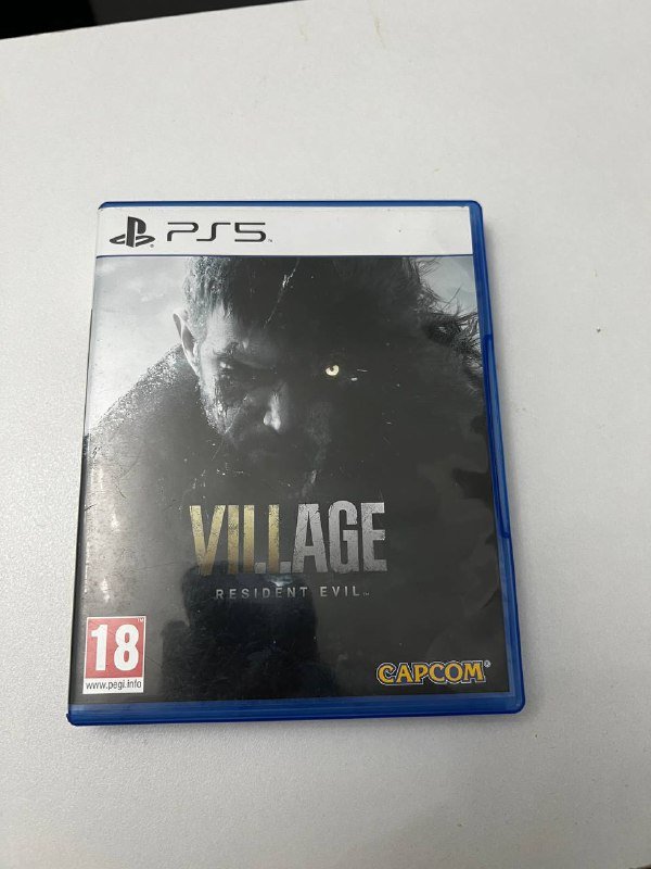 Диск Resident Evil 8 на PS5