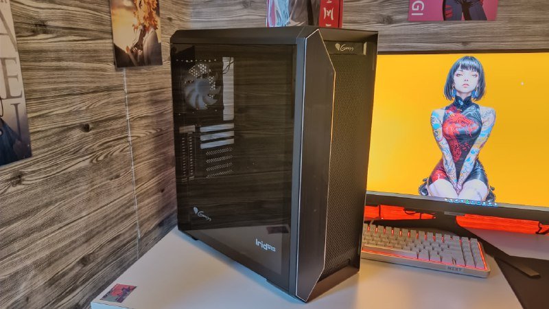 Кейс Genesis gaming irid 515 с вентиляторами и хабом