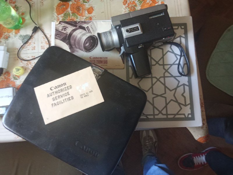 Винтажная видеокамера Canon Super8