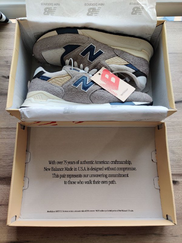 Кроссовки New Balance 998 Teddy Santis Grey Day, размер 9 US