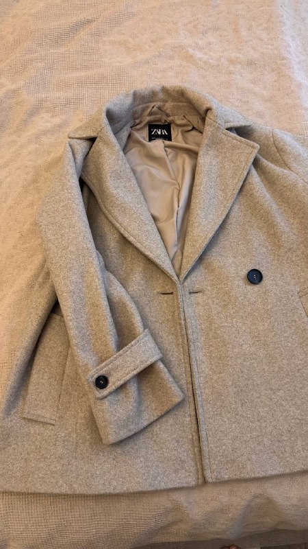 Пальто Pinko, полупальто Zara, кофта-сеточка 7