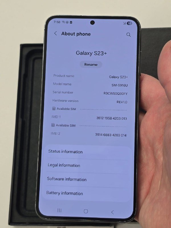 Samsung Galaxy S23+ 8, 256 ГБ 8