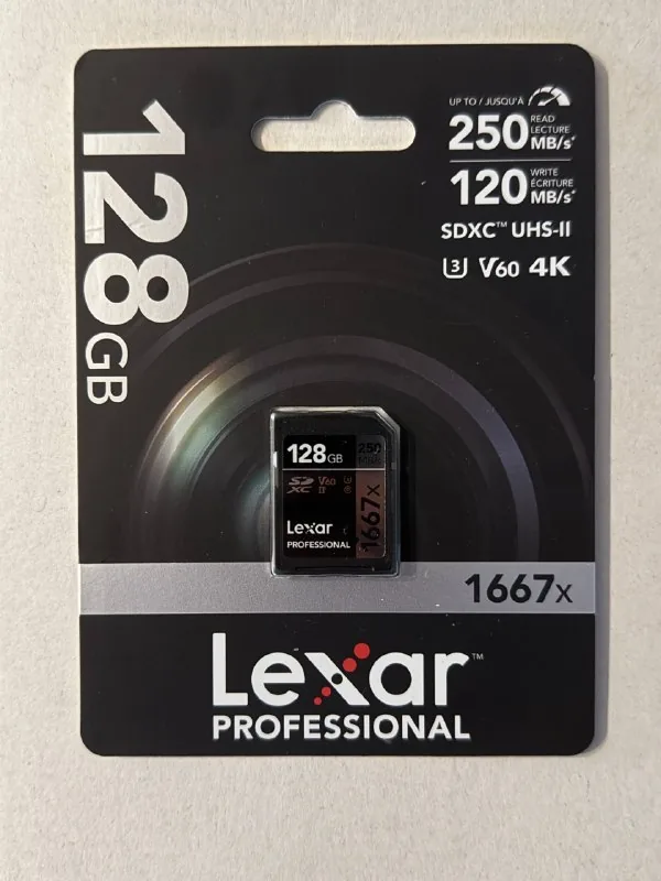 Карта пам’яті Lexar SILVER Series Professional 1667x 128GB