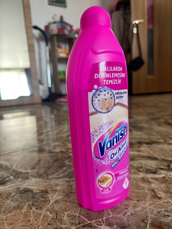 Жидкое средство Vanish для очистки ковров