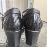 Женские кожаные туфли 39 размера 3