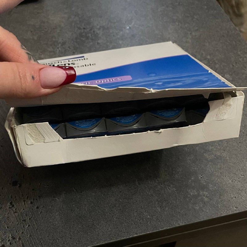 ежедневные контактные линзы Bausch&Lomb -3.25 дп 3