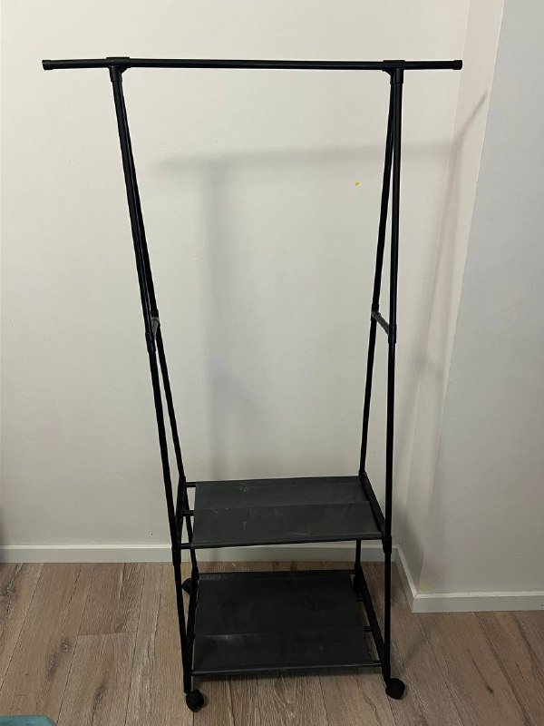 Рейл с тканевыми полками