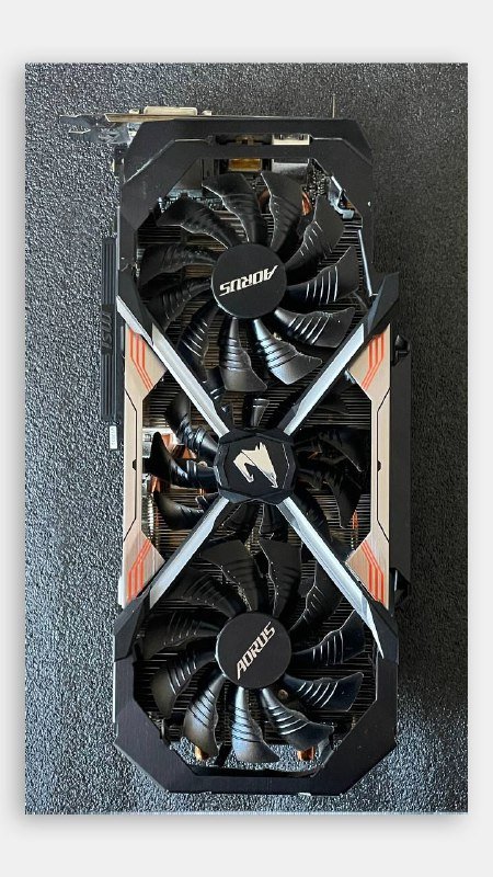 Видеокарта Aorus 1080ti 11gb