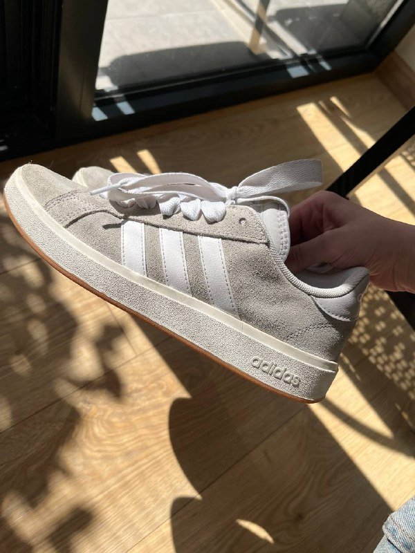 Adidas Campus серые женские кроссовки размер 40