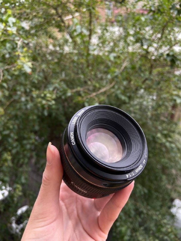 Canon 50mm f/1.4 объектив фото