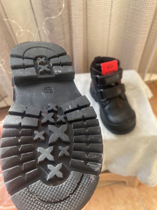 Немецкие утеплённые ботинки ортопедические размер 25 2