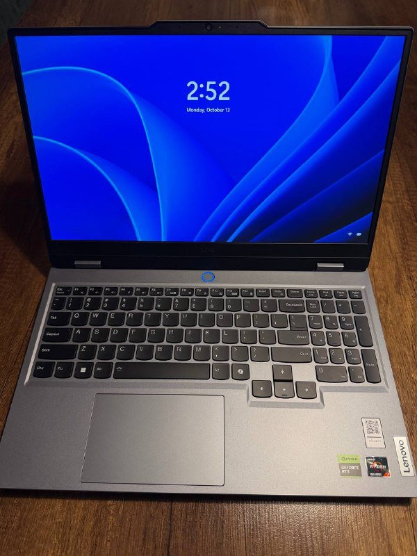 Lenovo LOQ 15 ноутбук RTX 4070 Ryzen 7 16 ГБ 512 ГБ SSD 1