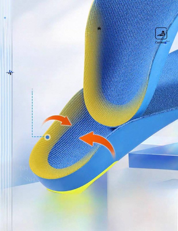 Ортопедические стельки для плоскостопия и поддержки стопы 2