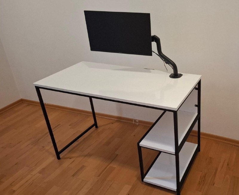 Письменный стол, кронштейн Gembird, монитор Xiaomi A24i