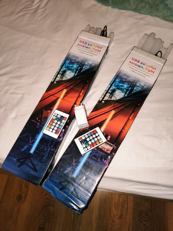 световые палки USB с пультом управления 3