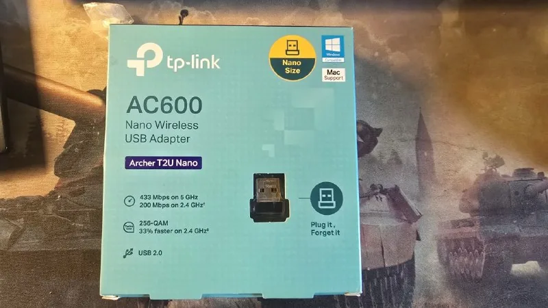 Адаптер TP-Link Archer T2U Nano AC600
