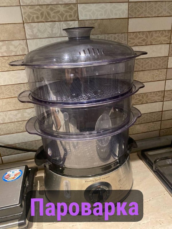 Отпариватель/утюг Deerma DEM-HS200, Увлажнитель воздуха Gorenje H50W, Компьютерный стул, Мультиварка Midea FS5077, Пароварка Arshia SF128-2545, Плюшевый медведь, Микроволновка Samsung ME88SUG/W 5