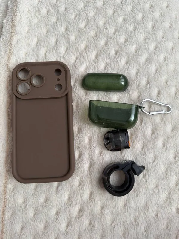 Чехол для iPhone, чехол для AirPods, велосипедный звонок, картридж Brusko