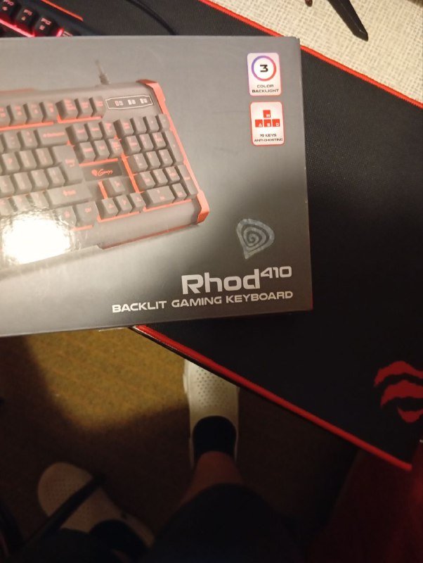 Клавиатура мембранка Genesis Rhod410 4