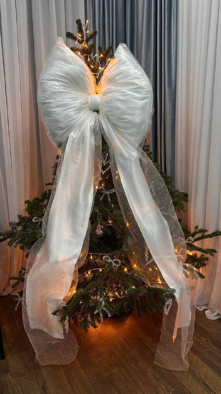 бант на елку