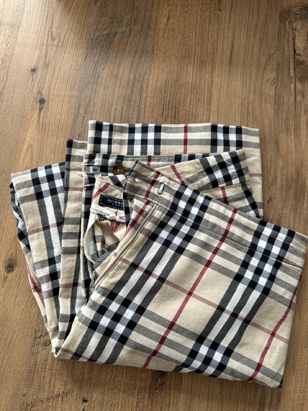 Мужские брюки клеш Burberry 2