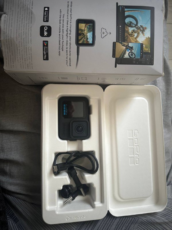 GoPro HERO 13 Black экшн камера, комплект креплений