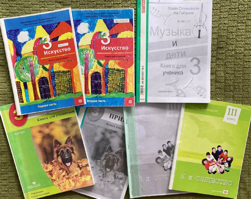 Учебники для 2 и 3 класса, Русский сектор, книги 2