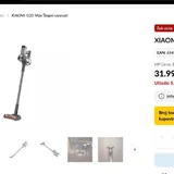 Беспроводной пылесос Xiaomi G20 Max, утюг Gorenje 2