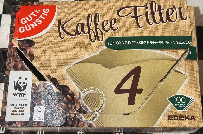 Фильтр для кофе размер 4 99 штук