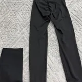 Женские брюки, лосины Push-Up, чёрный топ 3
