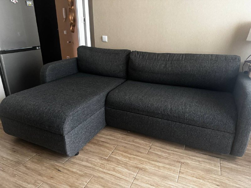 раскладной диван с местом для хранения