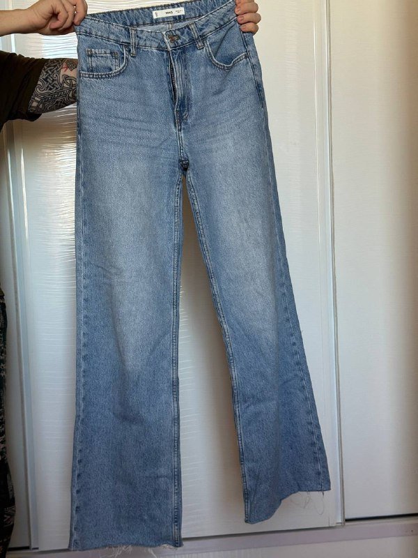 Джинсы Mango 34 размер Wideleg