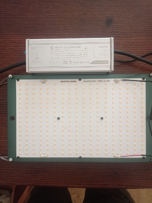 PARFACTWORKS RA1000 LED, Anaconda LED-board 150w, угольный фильтр, вентиляторы, кокосовый субстрат, мерники, Growtent AirOnTek 2