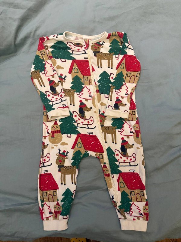 Детский новогодний комбинезон для сна или фотосессии 3