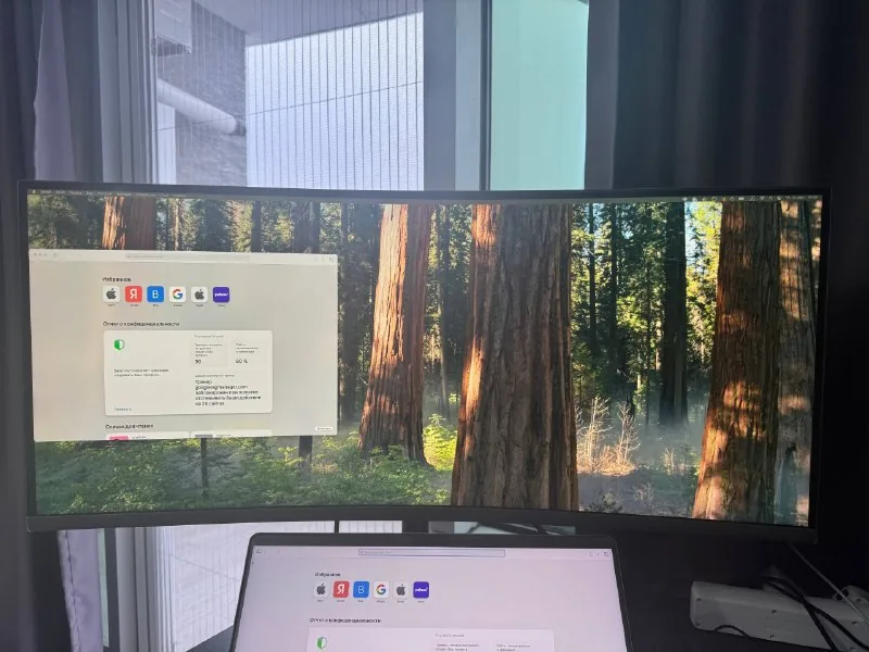 Монитор Samsung C34H890WGI 1