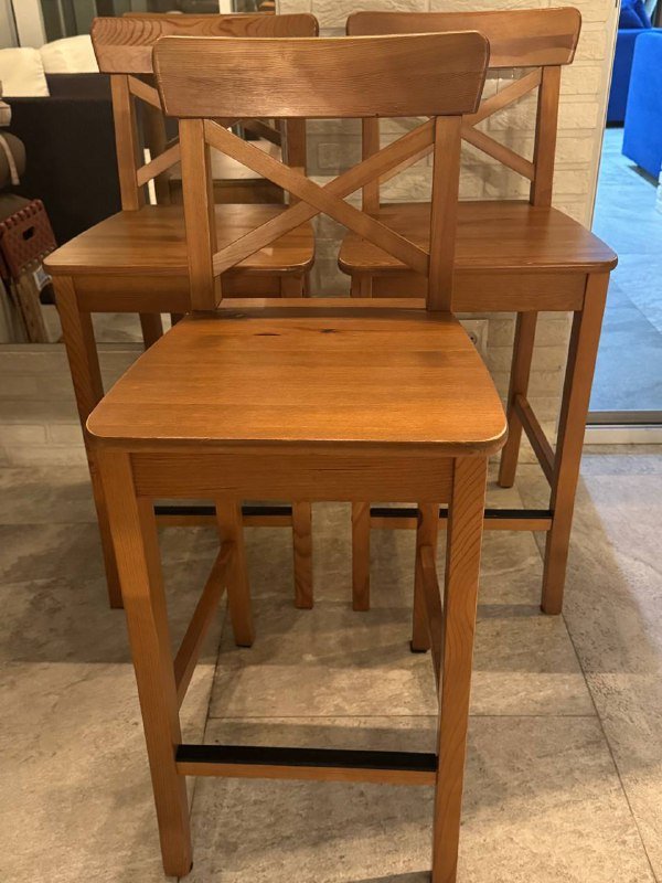 3 барных стула IKEA 2