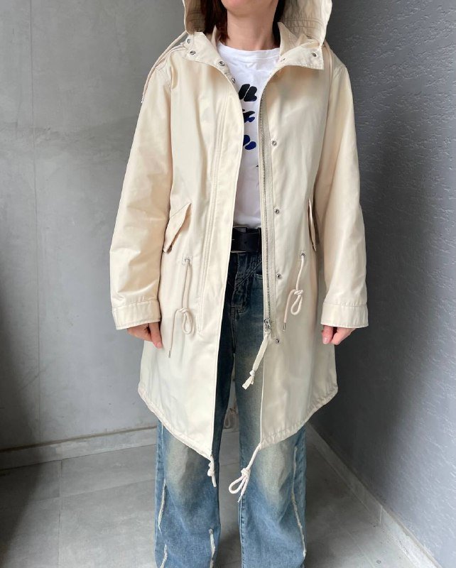 Arket легкий плащ дождевик оверсайз XS-M