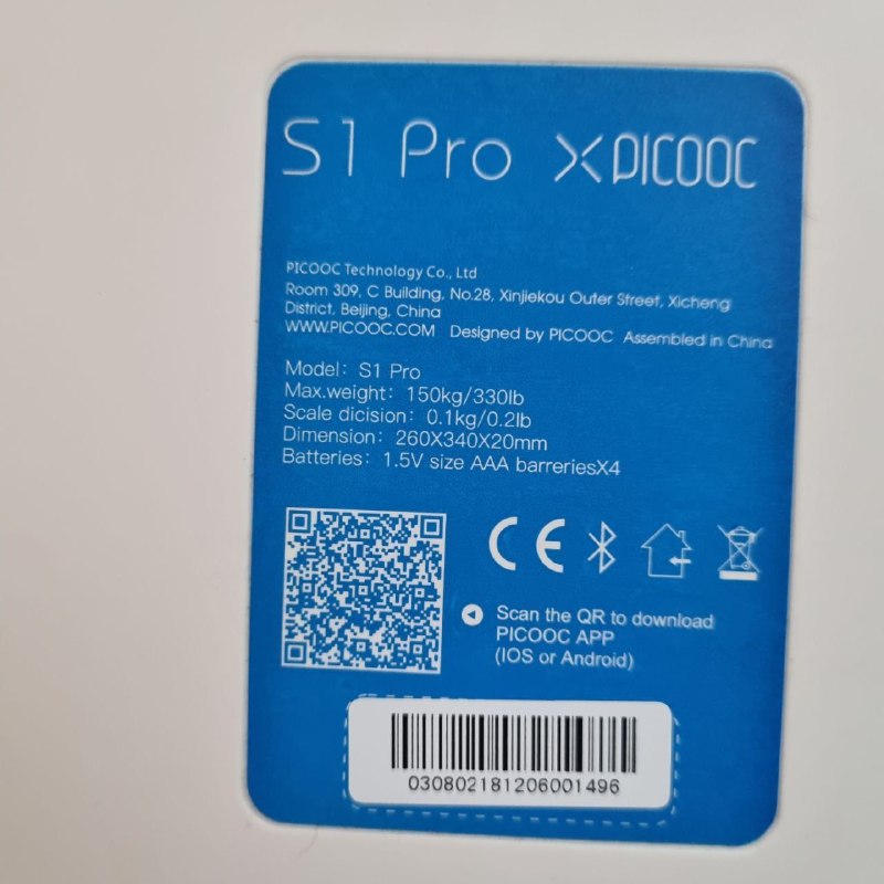 Умные весы PICOOC S1 Pro 3