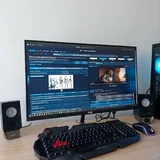 Корпус DeepCool, монитор 2E, колонки Edifier, блок питания Zalman 3